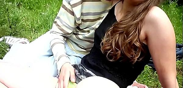  Outdoor dirty moments with my lustful babe
